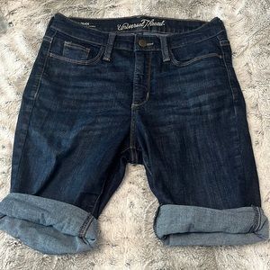Universal Thread Dark Denim Hand Cut Shorts